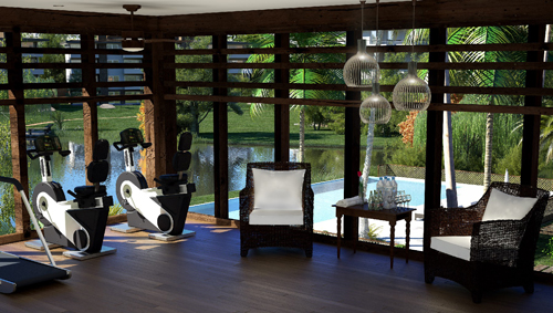 Villa del Lago - Gimnasio